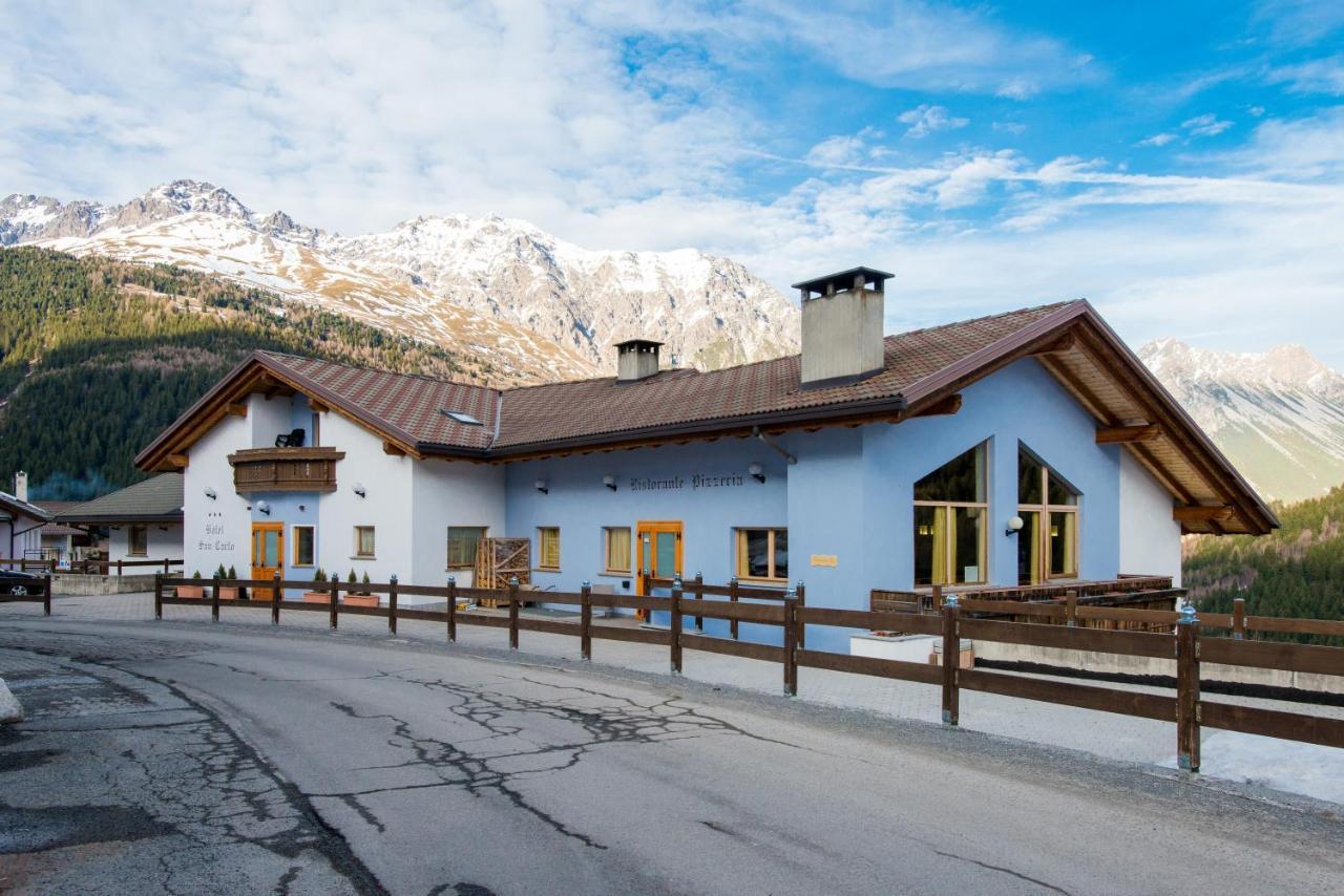 Hotel San Carlo, Tra Bormio E Livigno Isolaccia Kültér fotó